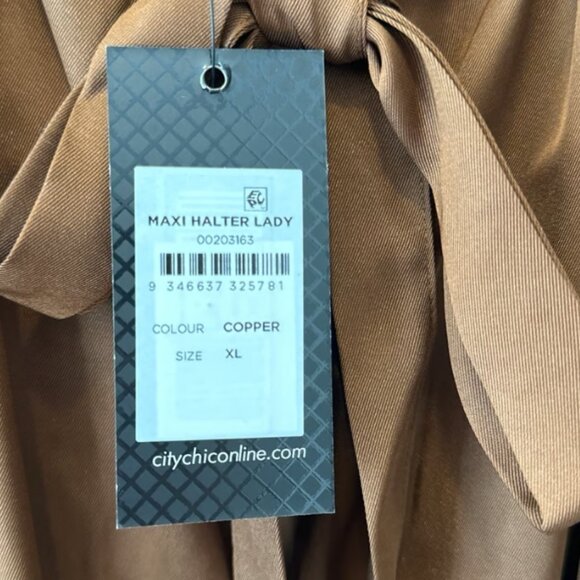 NWT‎ Maxi Halter Dress - Picture 4 of 5